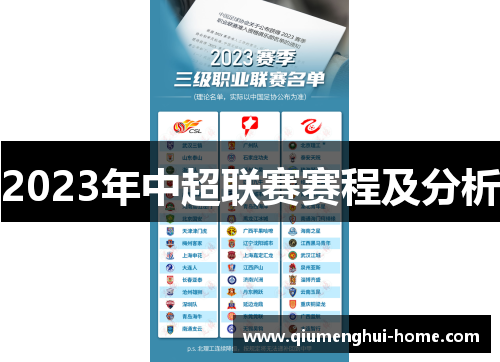 2023年中超联赛赛程及分析