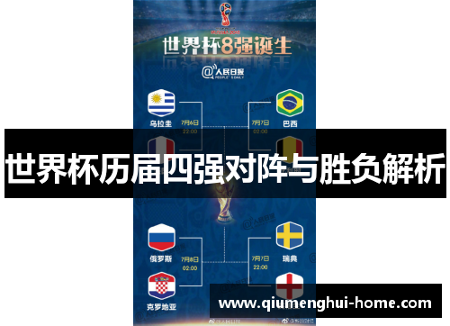 世界杯历届四强对阵与胜负解析
